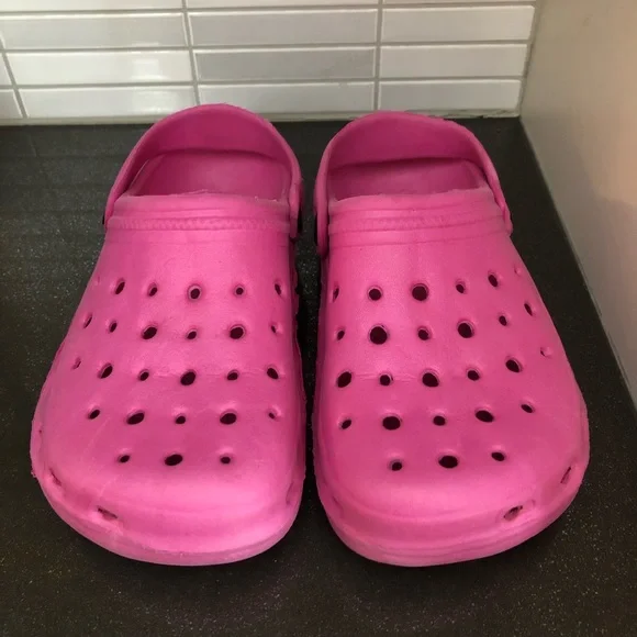 Pink youth summer clogs - Picture 6 of 9